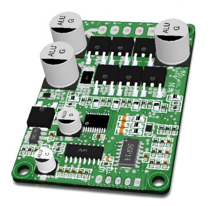 JUYI 12V 24V 36V 48V BLDC Motor Driver with JY01 IC and Wide Voltage ...