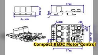JYQD V9 20B Sensorless BLDC Motor Controller Board