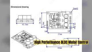 JYQD V8.3E 15A BLDC Motor Controller Driver Board