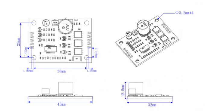 28V 3 Phase BLDC Motor Controller 5A Brushless Engine Speed Controller